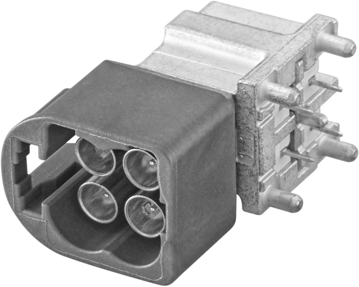 AMS29D-40MZ5-A right angle plug PCB w. housing | Connectors 